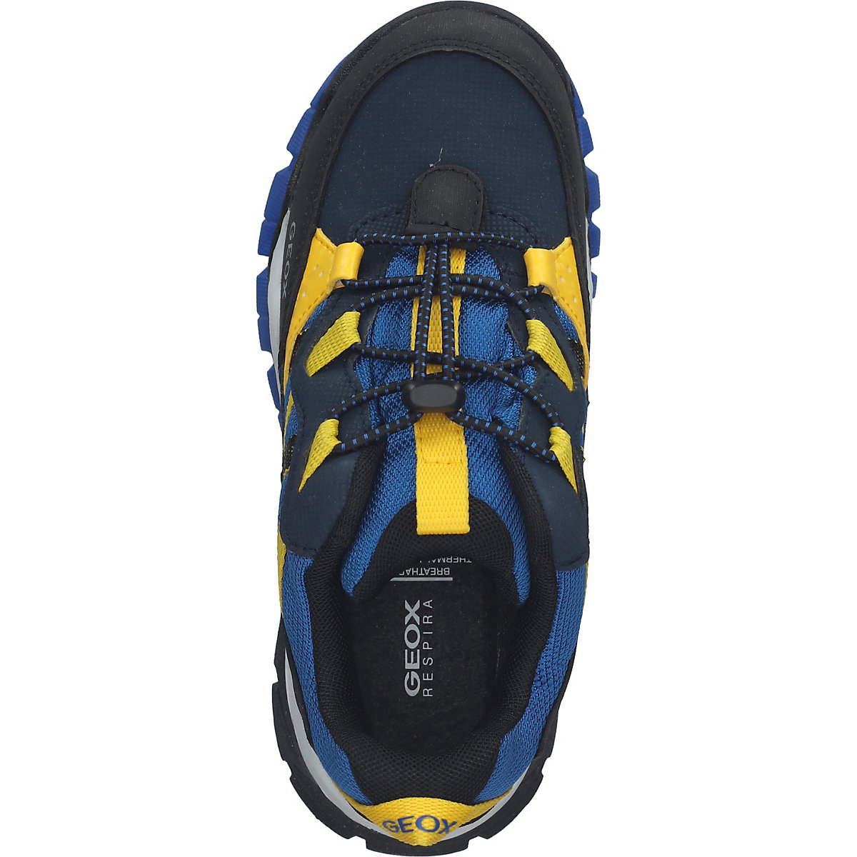 GEOX Sneaker Halbschuhe blau/gelb