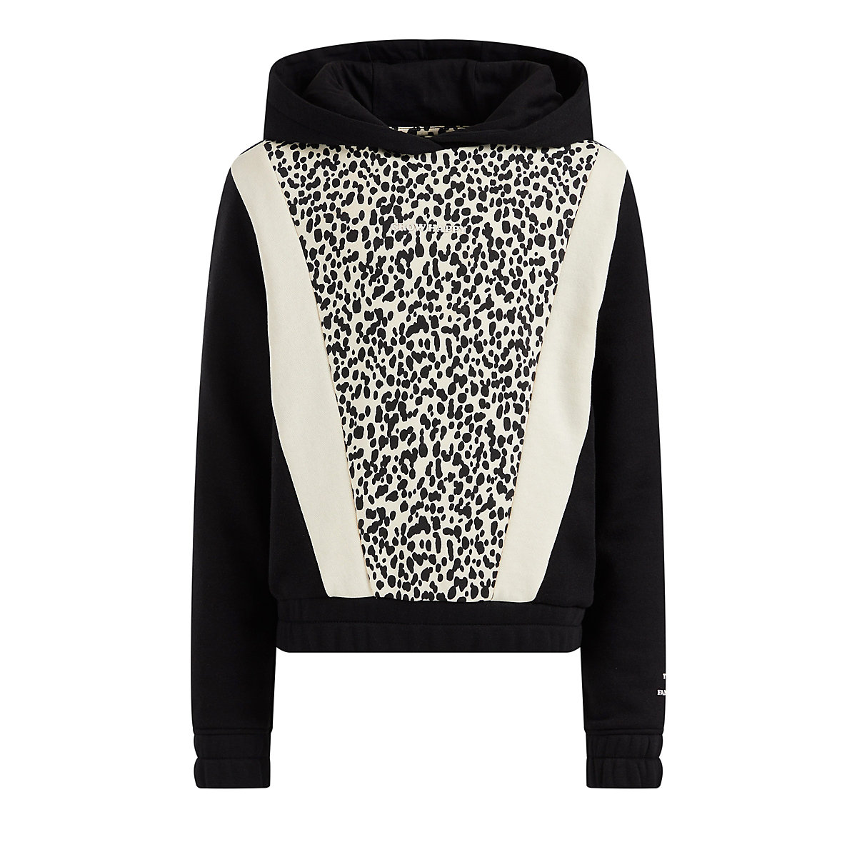 WE Fashion Mädchen-Sweatshirt mit Colourblock-Design Pullover für Mädchen weiß