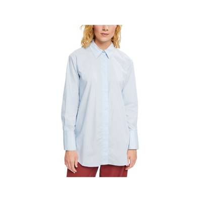 ESPRIT Langarmblusen blau