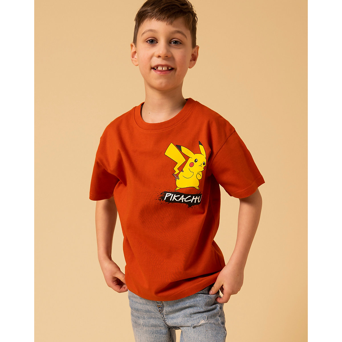 Pokemon Pokemon T-Shirt für Jungen orange