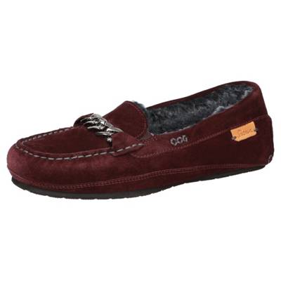 Sioux Slipper Farmiga-704-LF Klassische Slipper rot