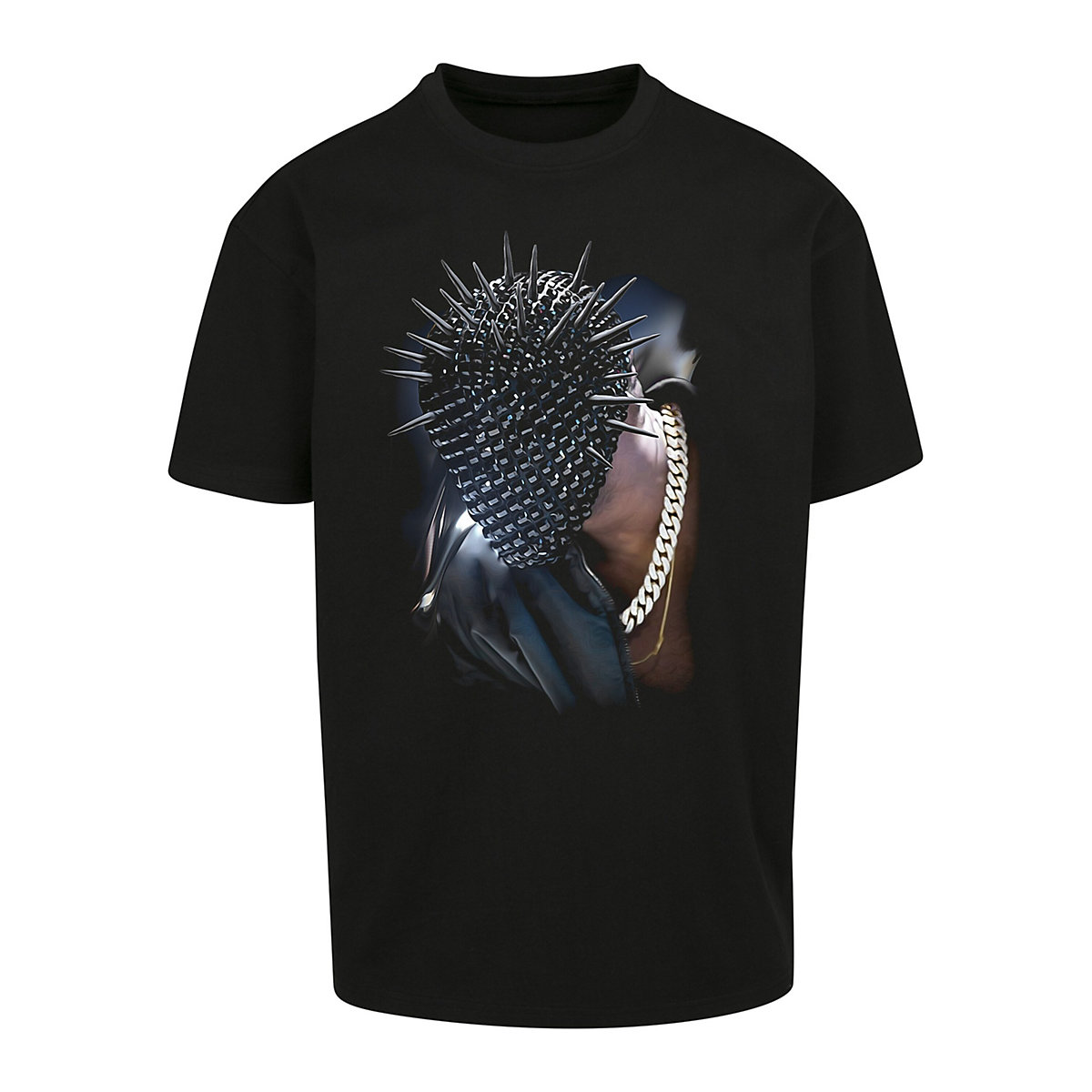 Mister Tee Shirt Thorned Mask schwarz Mister Tee Shirt Thorned Mask schwarz