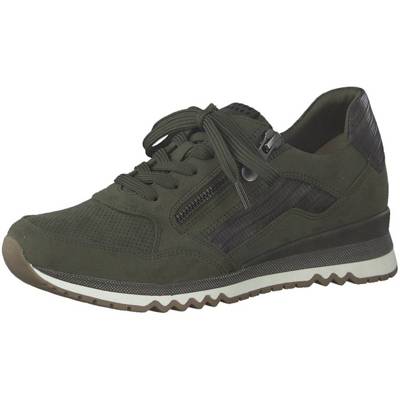 MARCO TOZZI Schnürhalbschuhe oliv