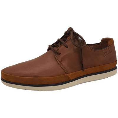 Clarks Schnürhalbschuhe braun