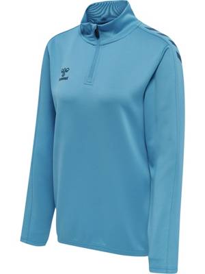hummel hmlCORE XK HALF ZIP SWEAT WOMAN Sweatjacken blau