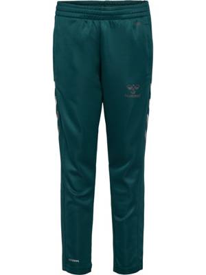 hummel hmlCORE XK TRAINING POLY PANTS KIDS Trainingshosen für Kinder grün