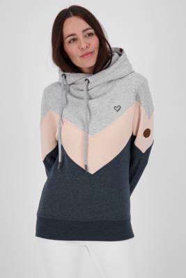 ALIFE AND KICKIN® StellaAK A Sweat Kapuzensweatshirt Sweatshirt Kapuzenpullover dunkelblau