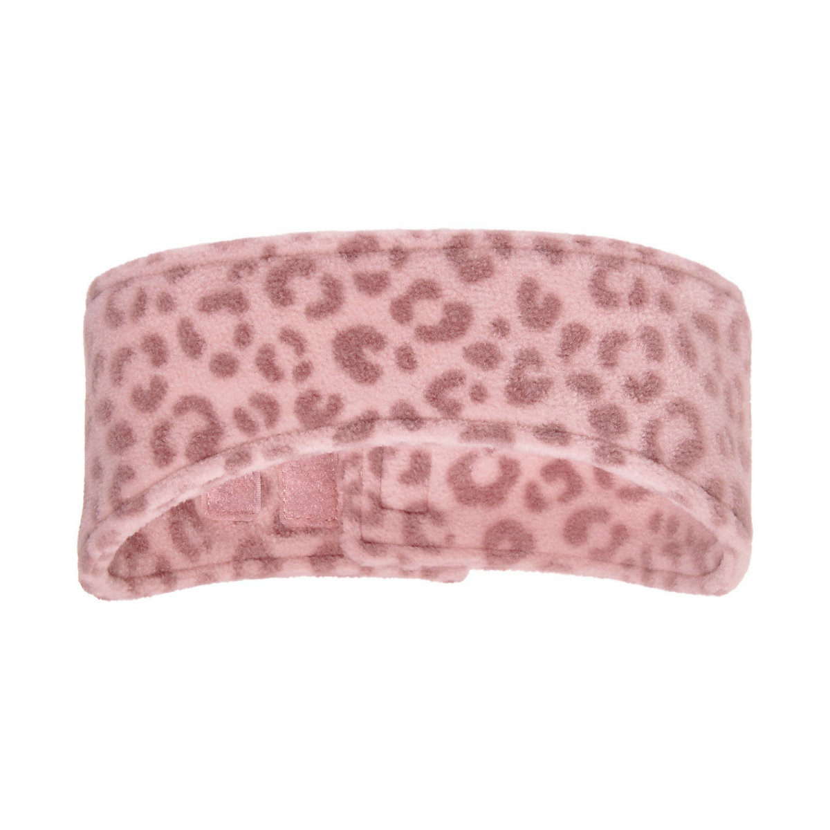 Playshoes Fleece-Stirnband Leo-Print Stirnbänder für Mädchen rosa