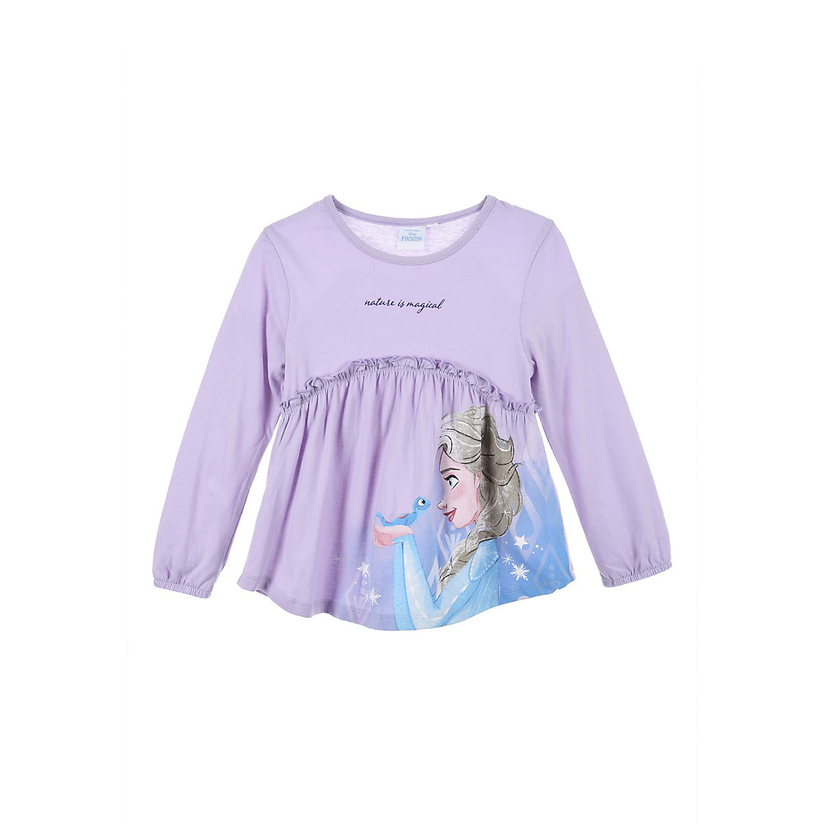 Disney Die Eiskönigin Frozen Die Eiskönigin Elsa Lonsleeve Langarm-Shirt lila