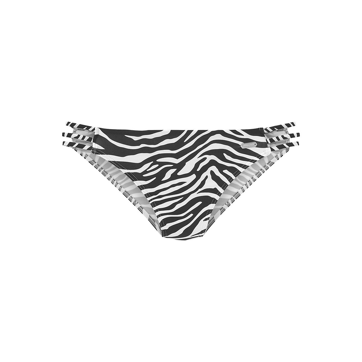Venice Beach Bikini-Hose schwarz/weiß