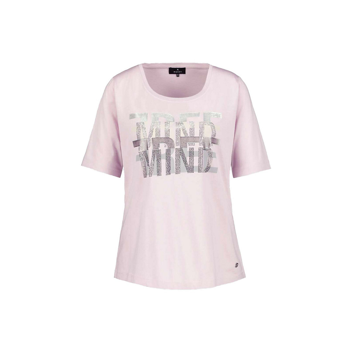 monari T-Shirt für Mädchen silber/rosa