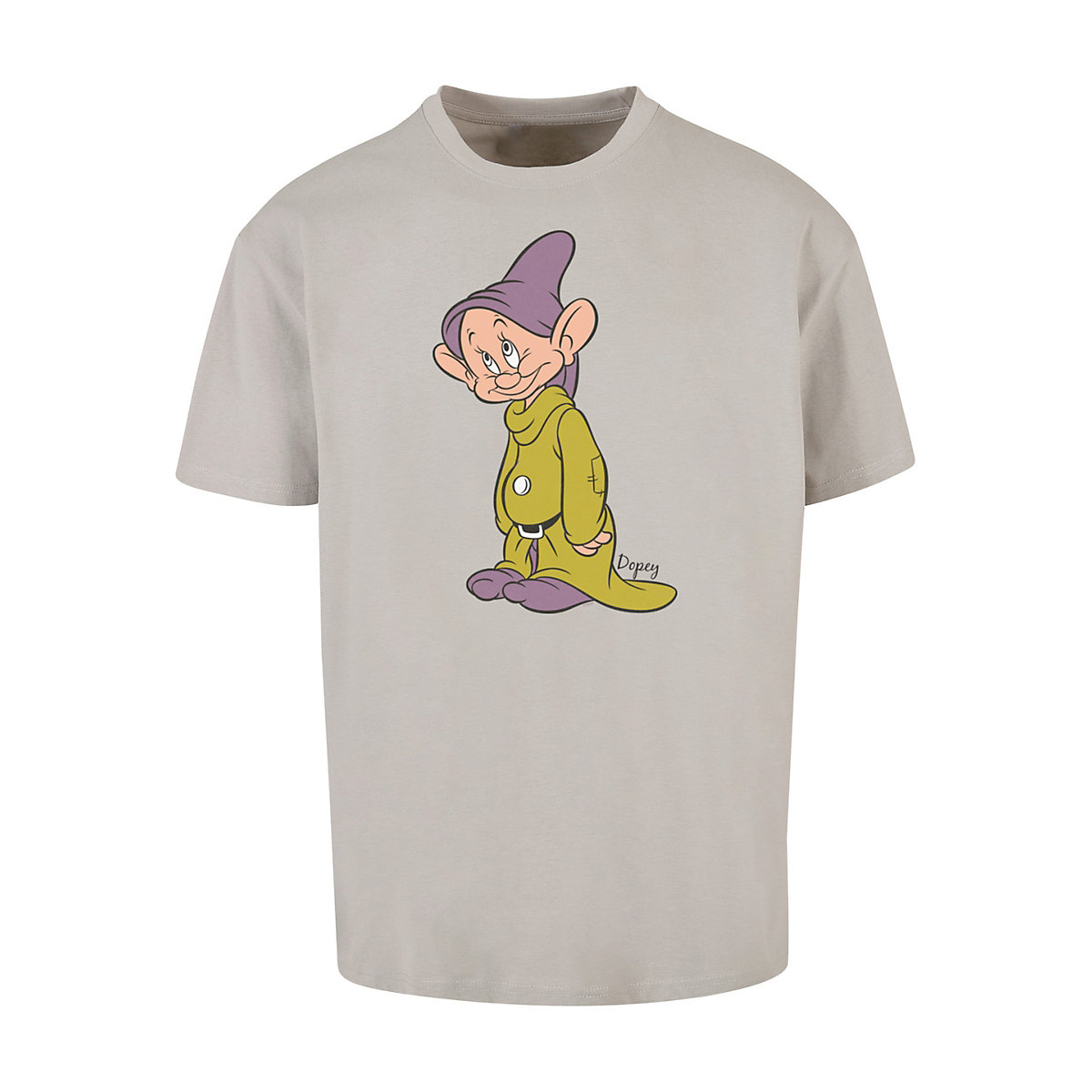 F4NT4STIC Disney Classic Dopey T-Shirts hellgrau