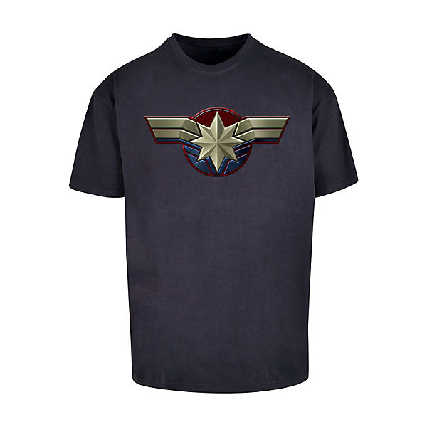 Captain Marvel Chest Emblem T-Shirts
