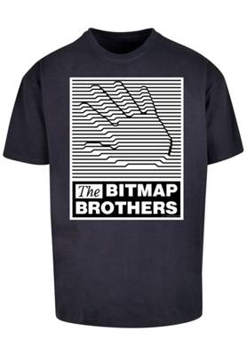 F4NT4STIC Bitmap Bros Retro Gaming SEVENSQUARED T-Shirts dunkelblau