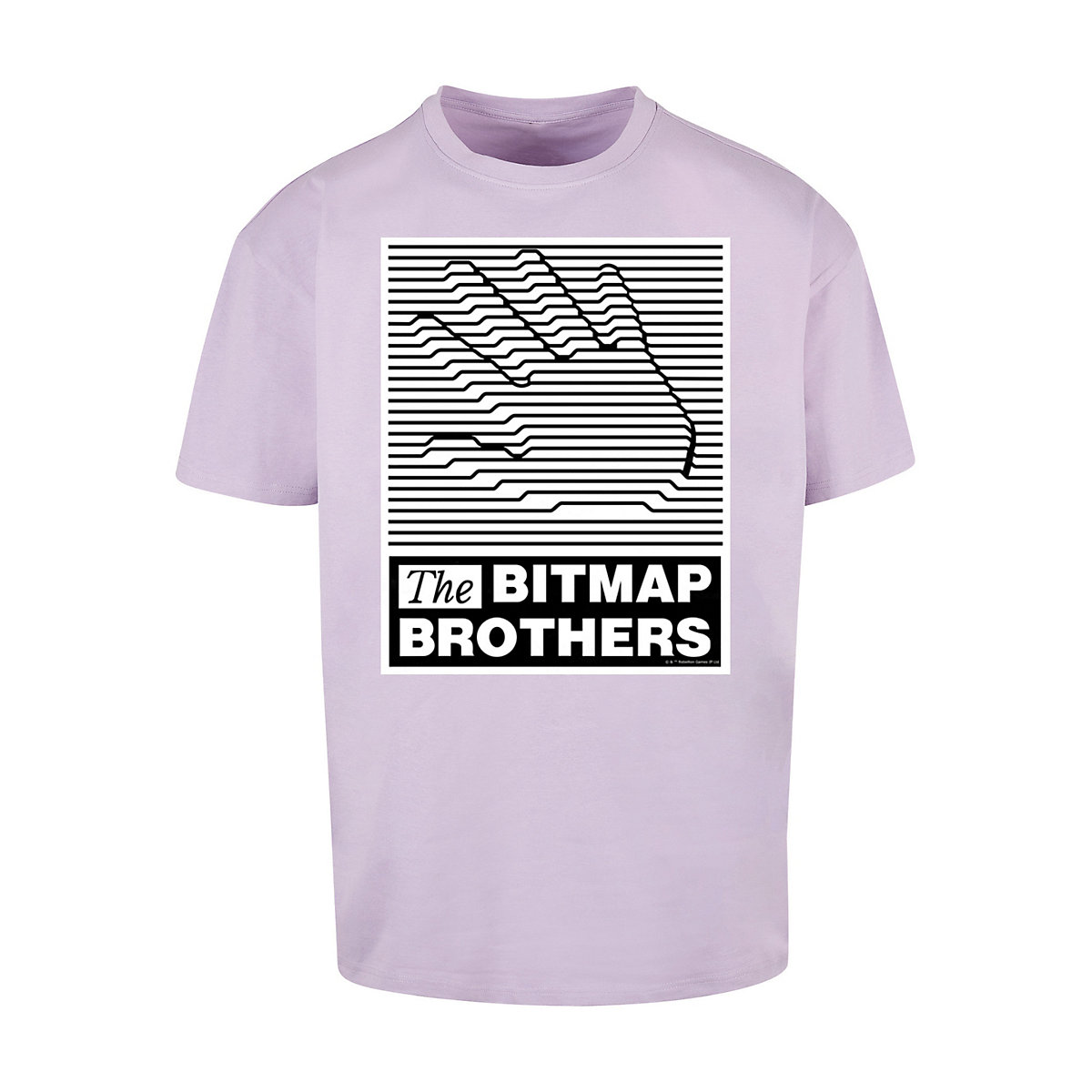F4NT4STIC Bitmap Bros Retro Gaming SEVENSQUARED T-Shirts lila