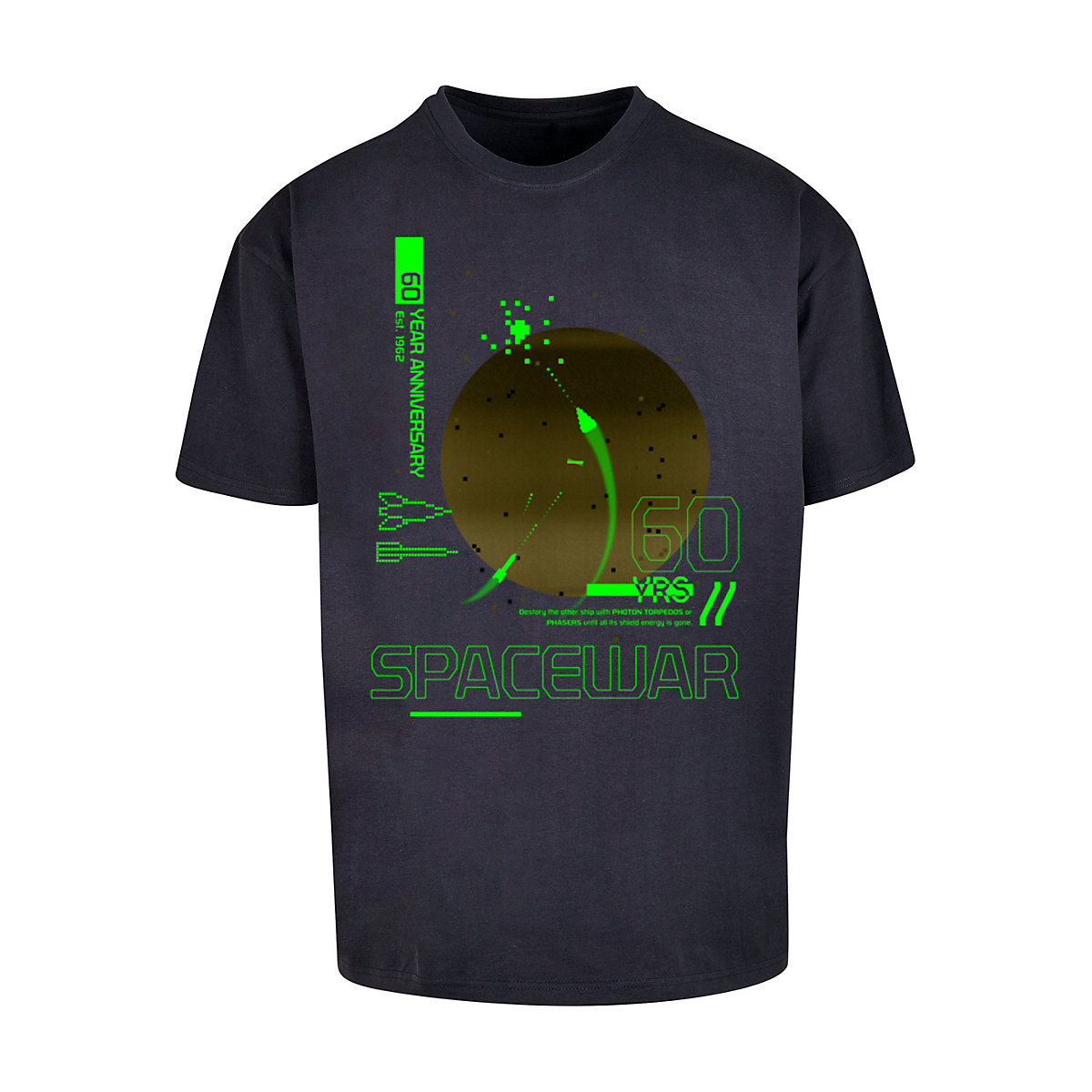 F4NT4STIC SpaceWar Retro Gaming SEVENSQUARED T-Shirts dunkelblau F4NT4STIC SpaceWar Retro Gaming SEVENSQUARED T-Shirts dunkelblau
