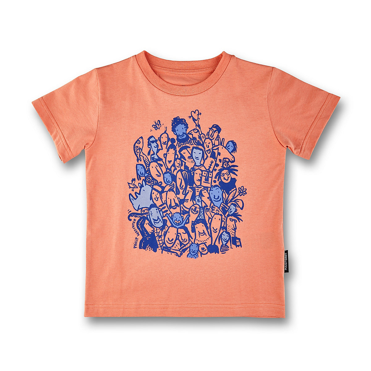 Manitober ALL X ARE BEAUTIFUL T-Shirt für Kinder orange