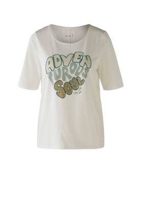 oui T-Shirt creme