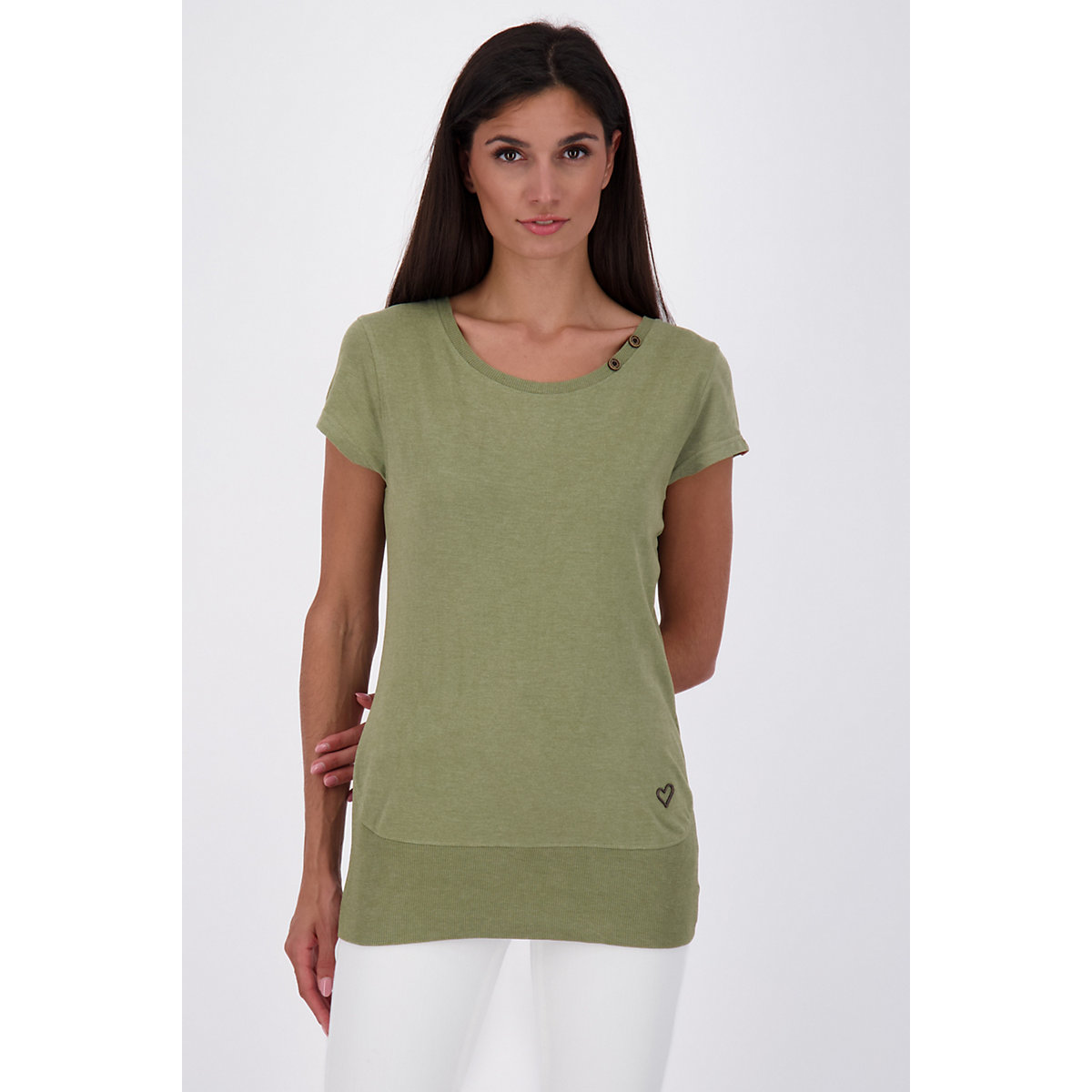 ALIFE AND KICKIN® CocoAK A Shirt T-Shirt T-Shirts grün