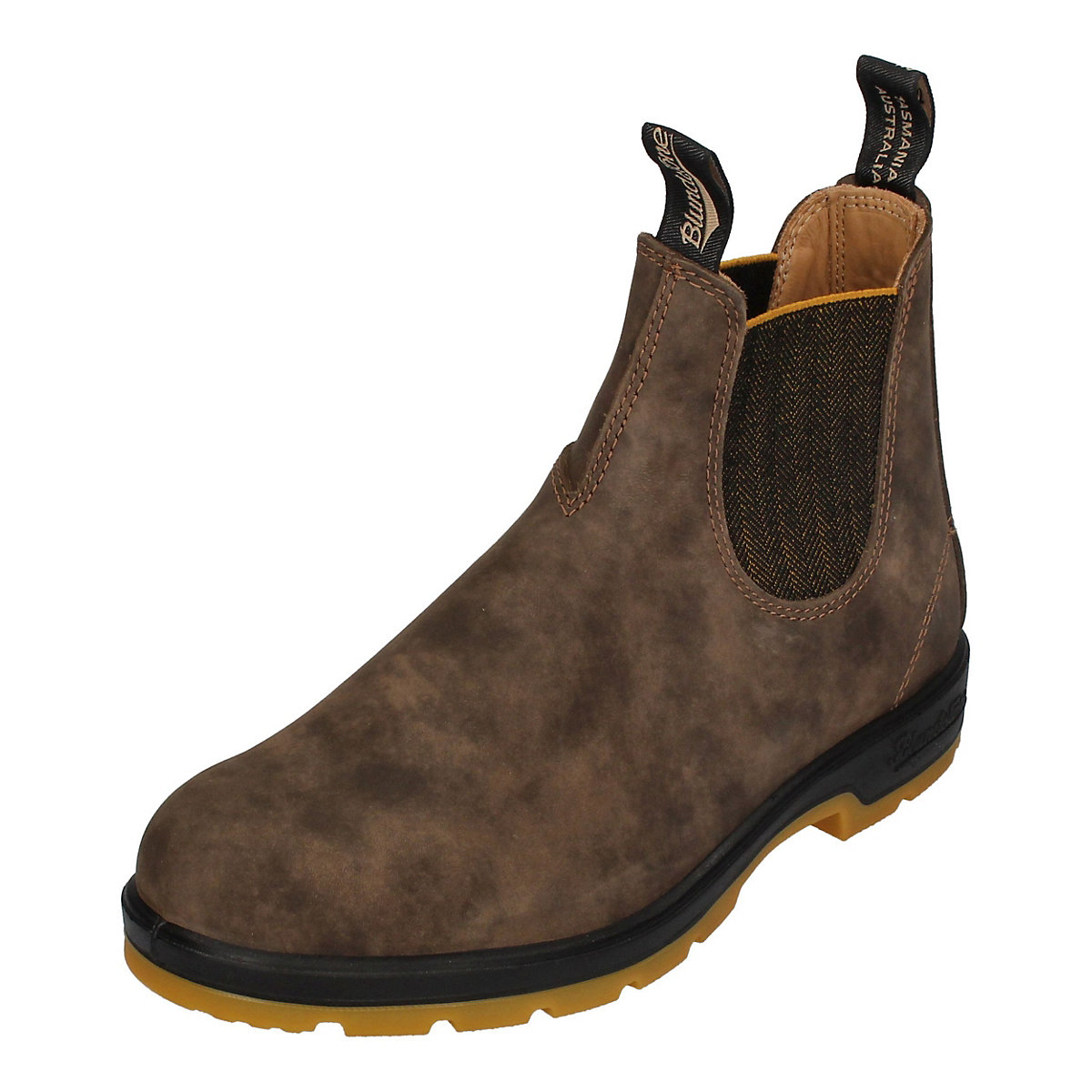 Blundstone Stiefel Boots #1944 Leather (550 Series) Rustic Brown | Weite Größe braun
