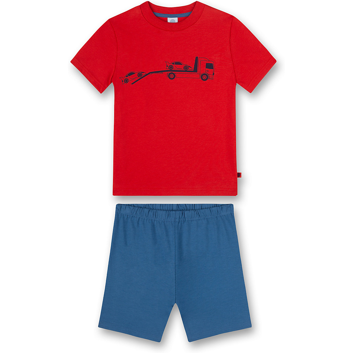 Sanetta Schlafanzug für Jungen Organic Cotton rot