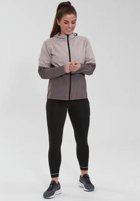 Endurance Laufjacke grau