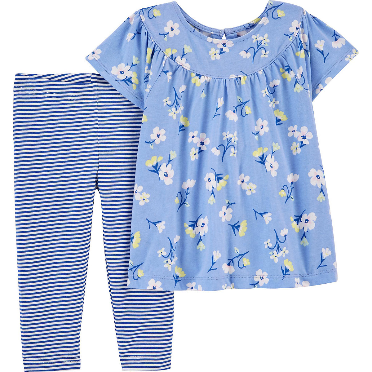 carter`s Baby Set T-Shirt + Leggings für Mädchen blau