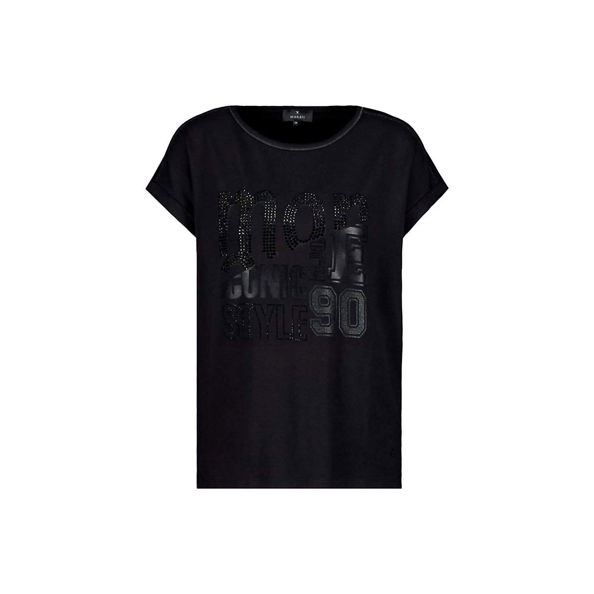 monari T-Shirt für Mädchen schwarz/grau