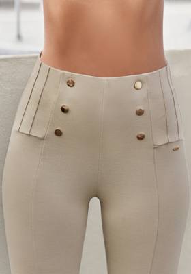 LASCANA Highwaist Leggings beige