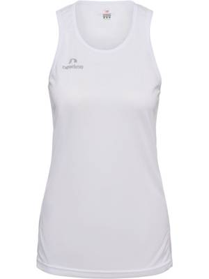newline WOMEN'S ATHLETIC RUNNING SINGLET Tops weiß