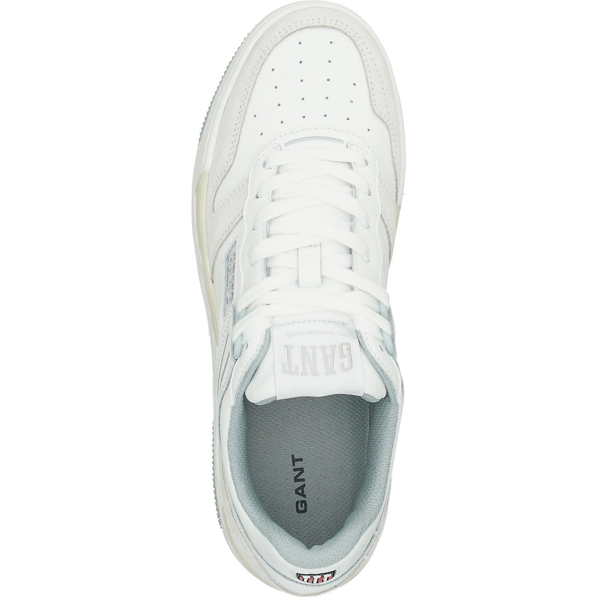 GANT, Brookpal Sneaker Sneakers Low, weiß/grau | mirapodo
