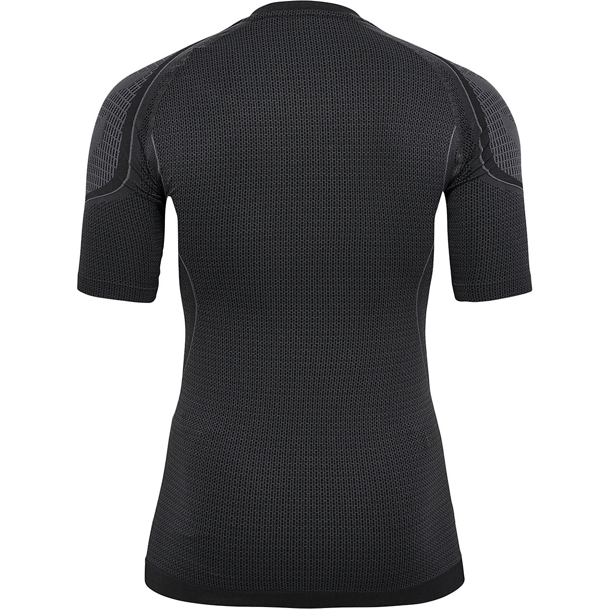 hummel hmlMT OLLI SEAMLESS TIGHT T-SHIRT T-Shirts schwarz/grau EB9292
