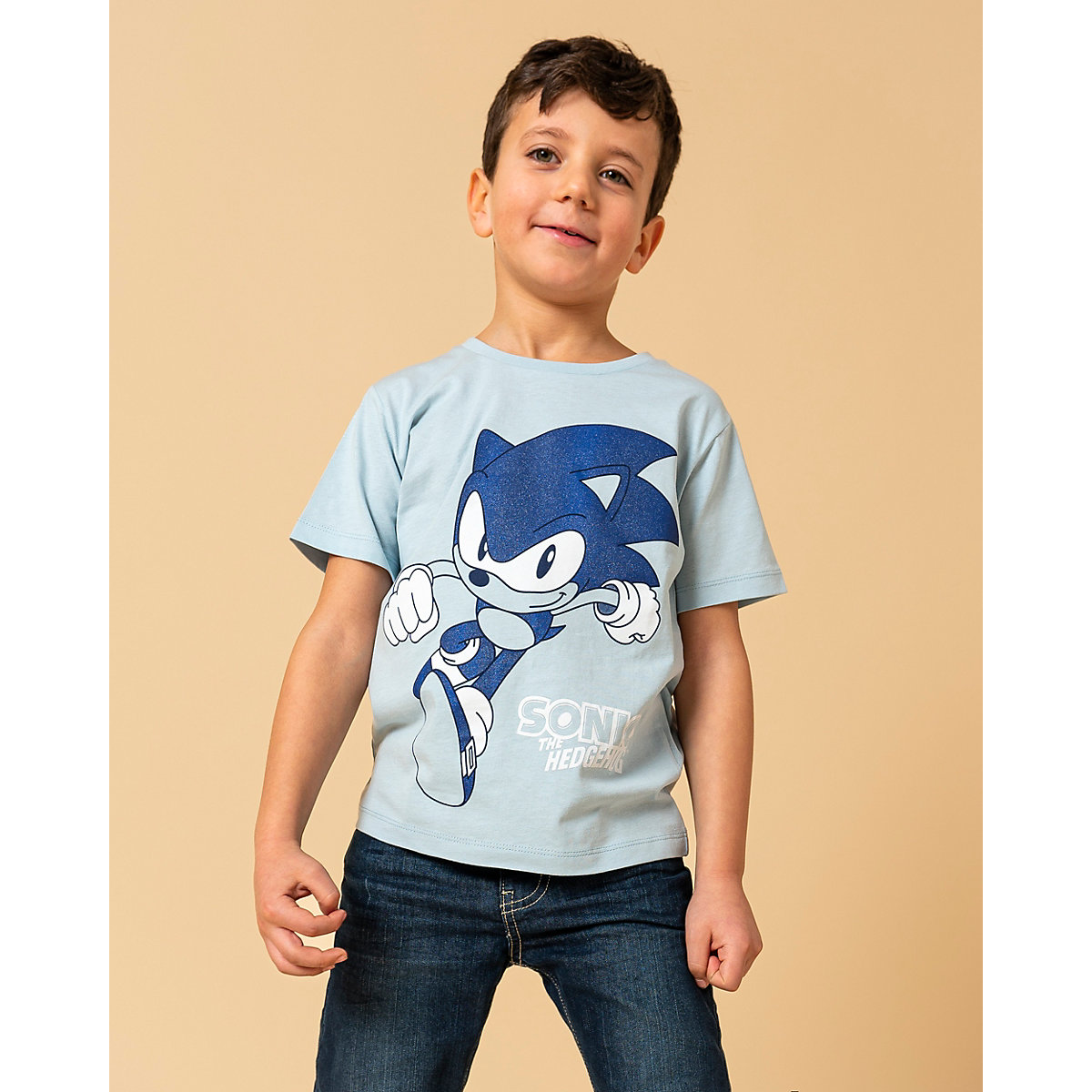 myToys COLLECTION Sonic T-Shirt für Jungen blau