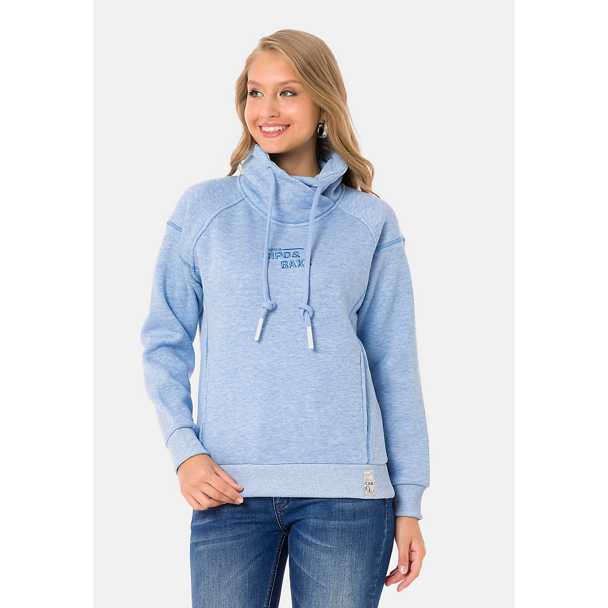 CIPO & BAXX® Cipo & Baxx Sweatshirt blau