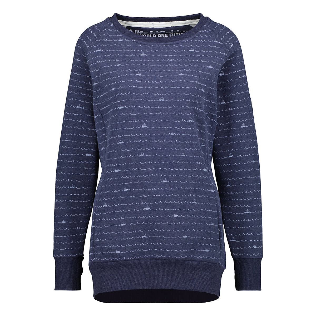 ALIFE AND KICKIN® HelenAK B Crewneck Sweatshirt Sweatshirts dunkelblau MV9624