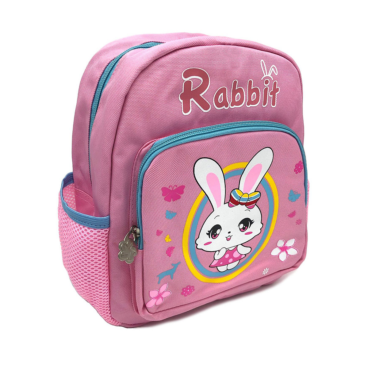 ANELY Süßer Rucksack mit Tieren Kinder Kita Ranzen für Kinder rosa