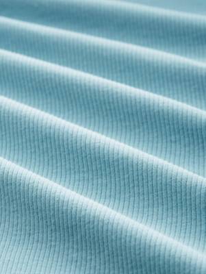 TOM TAILOR Denim T-Shirt Rippshirt mit Detail T-Shirts hellblau EN9003