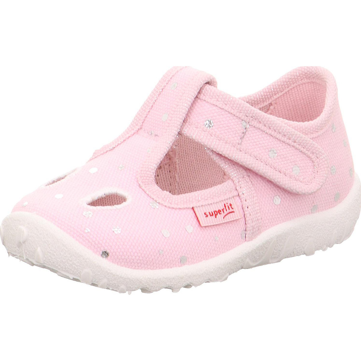 superfit Baby Hausschuhe SPOTTY WMS Weite M für Mädchen rosa Modell 2