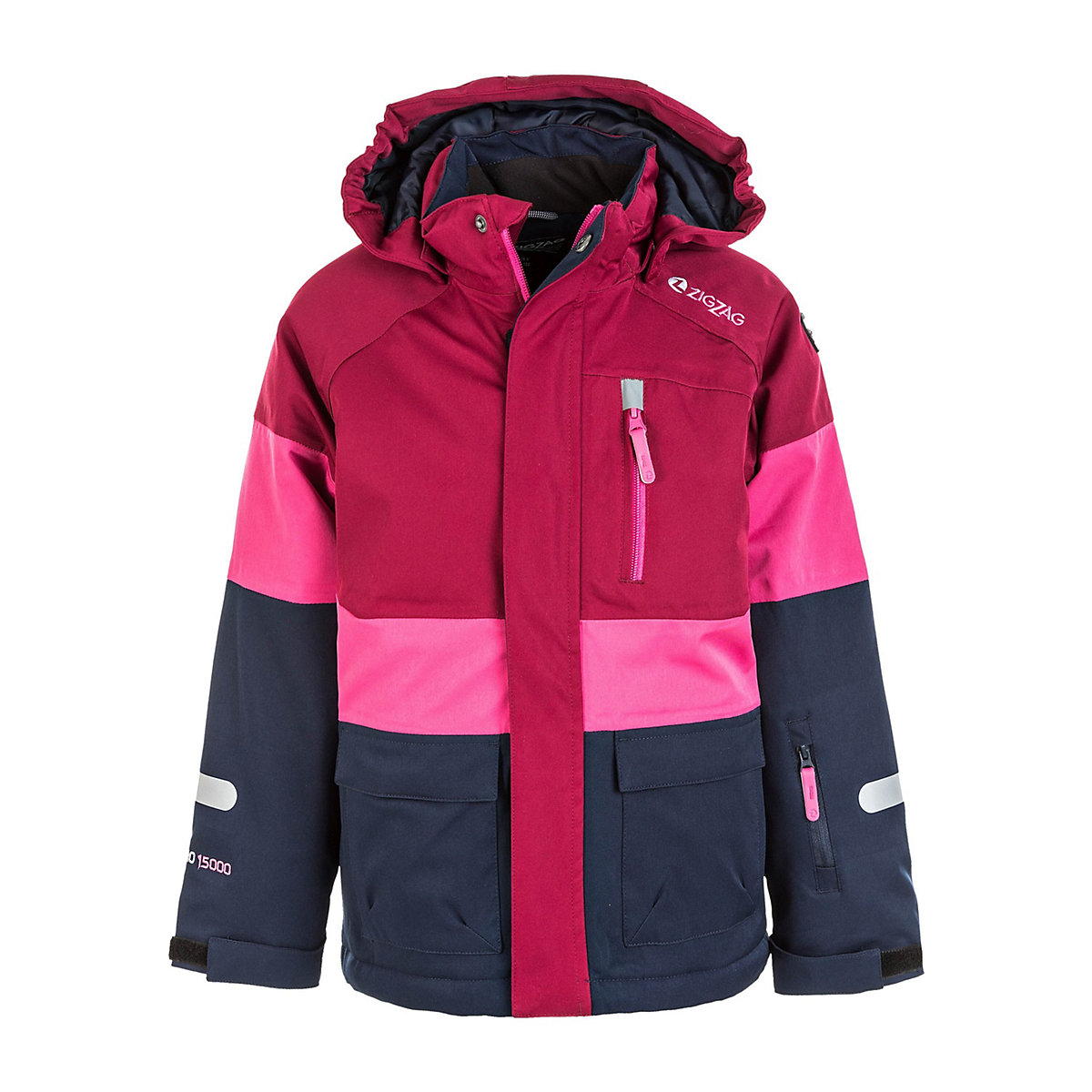 Zigzag Ski Jacket pink