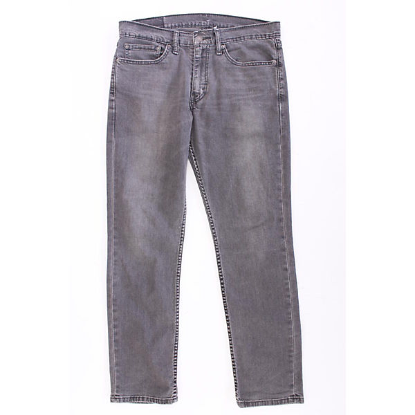 Second Hand - Levi's Straight Jeans grau aus Baumwolle M Gr. M