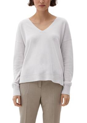 s.Oliver BLACK LABEL Pullover aus reinem Kaschmir Pullover beige