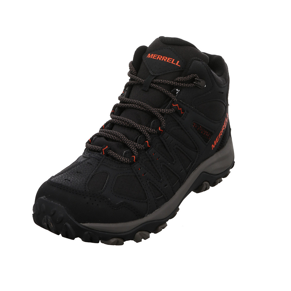 MERRELL Herren Outdoor Schuhe Accentor 3 Sport GTX Outdoorschuh Wandern Trekking Synthetikkombination uni Outdoorschuhe schwarz/rot