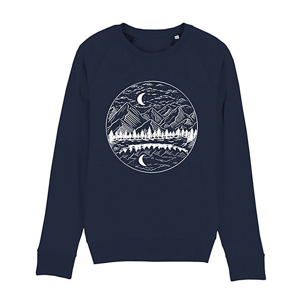 Sweatshirt Mountains by night Pullover