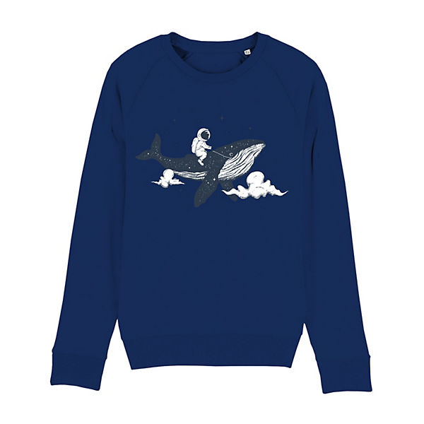 Sweatshirt Spacewhale Pullover