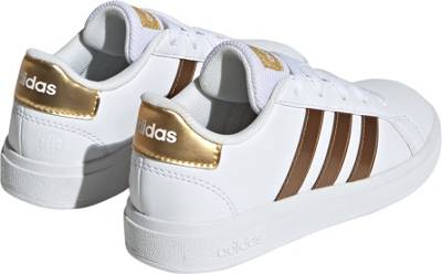 Significativo Desventaja túnel adidas, Sneakers Low GRAND COURT 2.0 K für Mädchen, weiß/gold | mirapodo