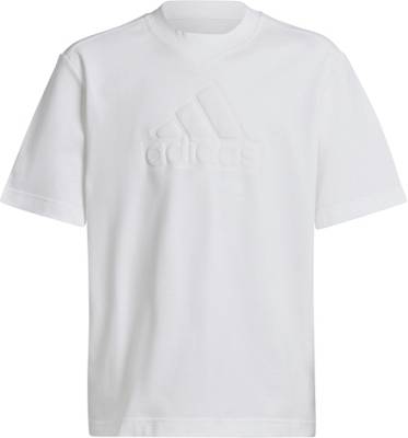 adidas T-Shirt U FI LOGO T für Jungen weiß