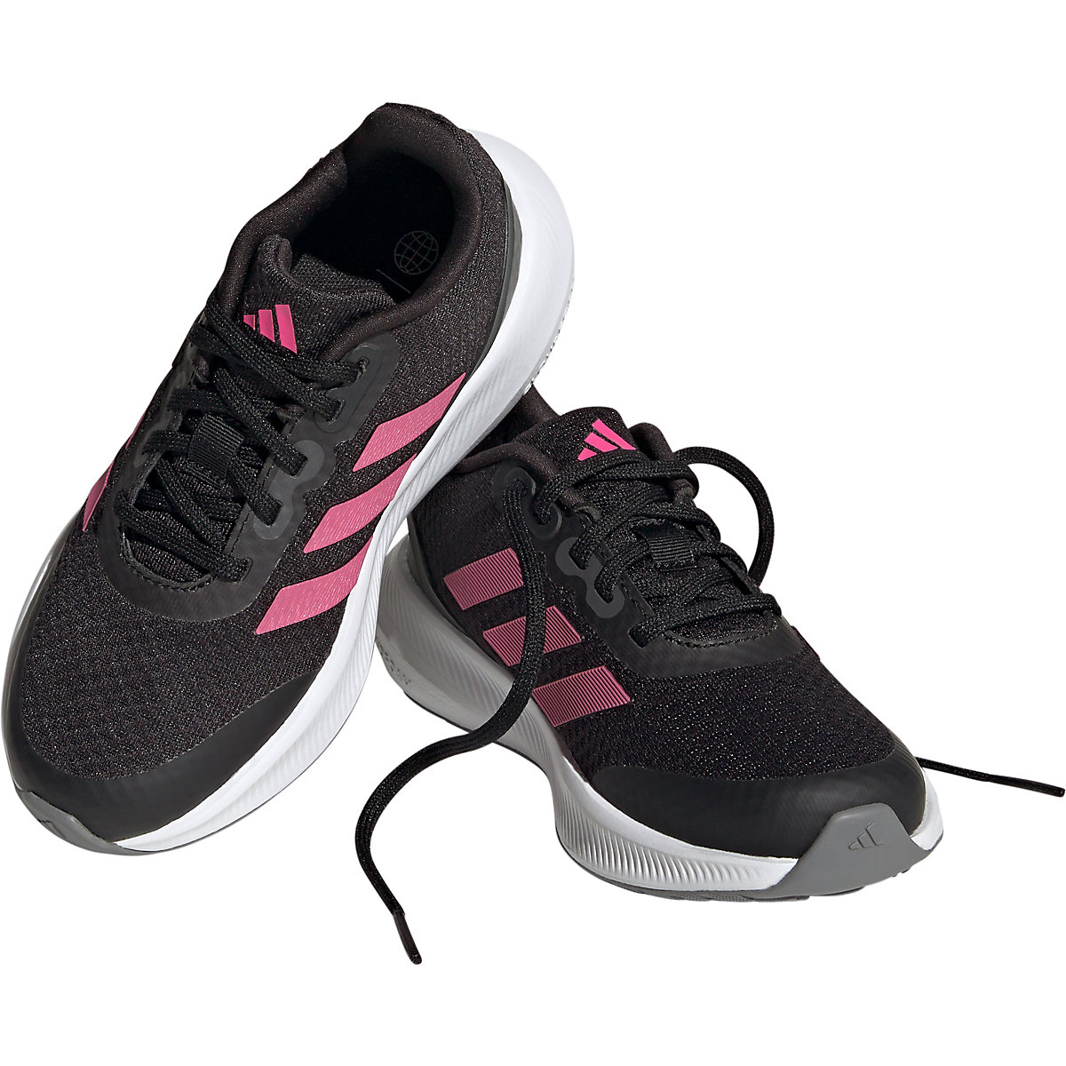 adidas Sportschuhe RUNFALCON 3.0 K für Mädchen schwarz/pink