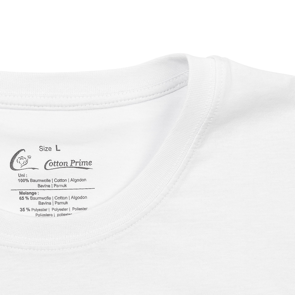 Cotton Prime Leuchtturm T-Shirt Moin T-Shirts weiß YN8485