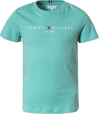 TOMMY HILFIGER Kinder T-Shirt grün-kombi