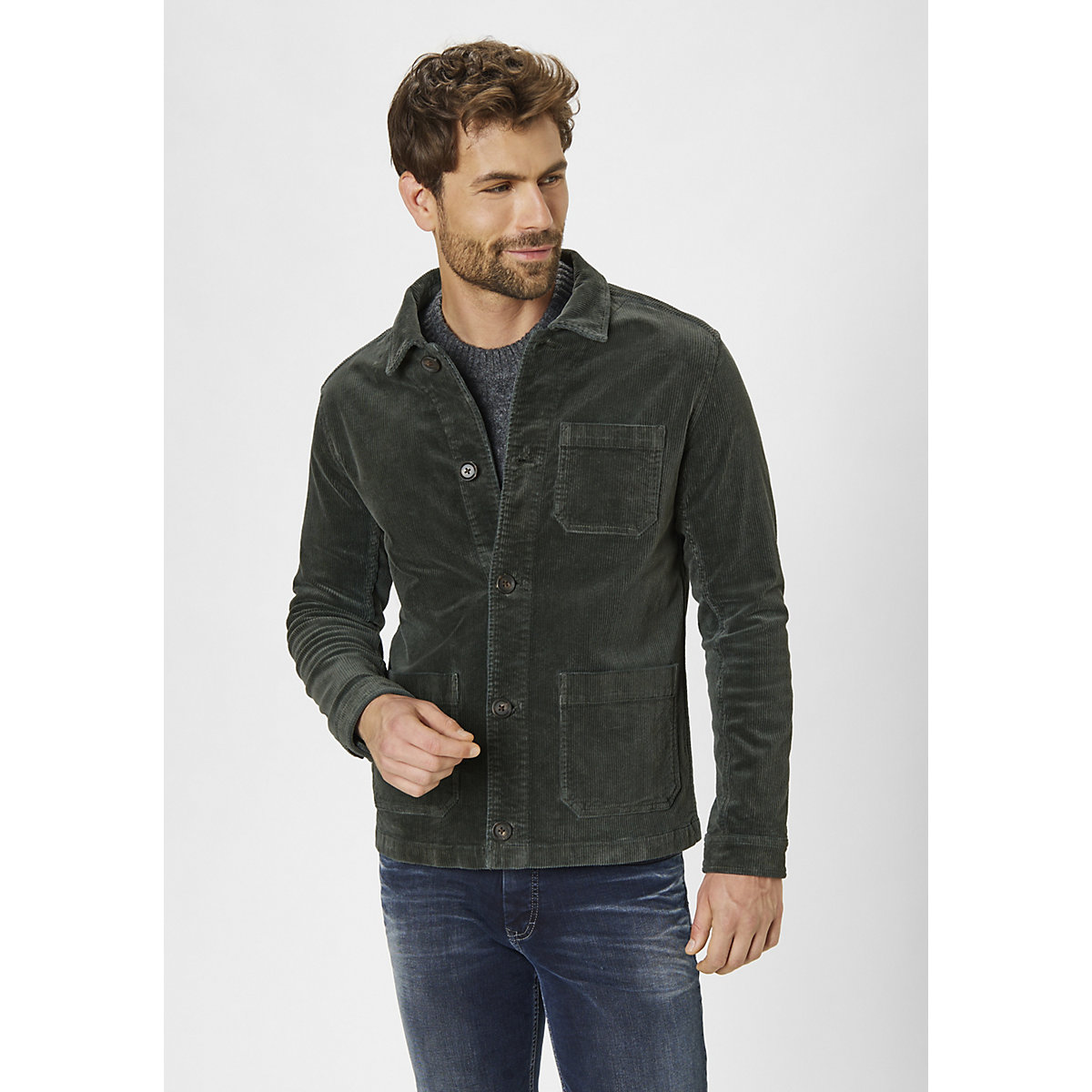 redpoint Modische Hemdjacke aus der 16 Shades Edition Grover anthrazit redpoint Modische Hemdjacke aus der 16 Shades Edition Grover anthrazit